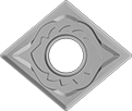 Image of Product. Front orientation. Lathe Tool Inserts. Lathe Tool Inserts for Multiple Materials, CNGG Insert.