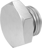 Low-Pressure Aluminum Threaded Pipe Fittings