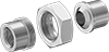 High-Pressure Aluminum Threaded Pipe Fittings