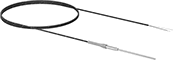 Image of Product. Probe with Cable and Wire Leads. Front orientation. Wire Leads. Thermocouple Probes for Liquids and Gases , Probes with Cable.