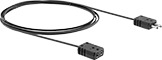 Image of Product. Straight Cable with Round-Pin Male × Female Connector. Front orientation. Thermocouple Cords. Thermocouple Cords with Connectors, Straight Cable, Round-Pin Male × Round-Pin Female Connector.