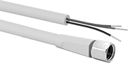 Image of Product. M8 Socket × Wire Leads. Front orientation. Metric Circular Cords. Sanitary M8 Cords, M8 Socket × Wire Leads.