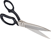 Scissors for Rubber and Thick Fabric