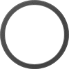 Ultra-Chemical-Resistant Metal-Detectable PTFE Gaskets for Extra-Support Quick-Clamp Sanitary Tube Fittings