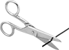 Scissors for Wire Cutting and Stripping
