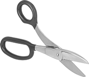 Image of Product. Style B. Front orientation. Scissors. High-Force All-Metal Scissors, Straight Handle, Style B.
