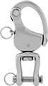 Image of Product. Pin-Release Shackles with Clevis End. Front orientation. Shackles. Quick-Release Shackles, Pin-Release Shackles, Clevis.