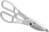 Image of Product. Front orientation. Sheet Metal-Cutting Snips. Sheet Metal-Cutting Snips with Replaceable Blades.