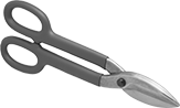 Image of Product. Front orientation. Sheet Metal-Cutting Snips. Sheet Metal-Cutting Snips.