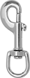 Image of Product. Style 1. Front orientation. Style 1. Slide-Bolt-Latch Snap Hooks with Swivel Eye.
