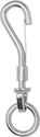 Image of Product. Style 1. Front orientation. Style 1. Light Duty Snap Hooks with Swivel Eye.