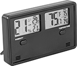 Image of Product. Front orientation. Temperature and Humidity Meters. Temperature and Humidity Meters, 10% to 95% Relative Humidity Range.