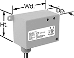 Image of Product. Front orientation. Contains Annotated. Relays. Wireless Enclosed Relays.