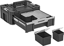 Image of Product. Front orientation. Tool Boxes. Tool Boxes with Drawers, Style C.