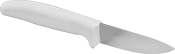 Image of Product. Front orientation. Kitchen Knives. Paring Knives, Style D.