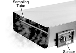 Image of ProductInUse. Front orientation. Contains Annotated. Smoke Detectors. Smoke Detectors for HVAC Systems.