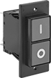 Image of Product. Front orientation. Circuit Breakers. Panel-Mount Equipment Circuit Breakers, Push Button Manual Reset.