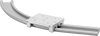 Sleeve Bearing Carriages and Guide Rails for Curves