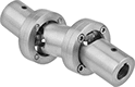 Image of Product. Front orientation. U-Joints. Precision Double U-Joints.