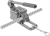 Hydraulic-Assist Lever-Operated Large-Diameter Wire Rope Cutters