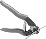 Image of ProductInUse. Front orientation. Wire Rope Cutters. One-Handed Wire Rope Cutters.