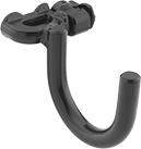 Image of Product. Front orientation. L-Track Hooks. Style 1.