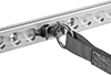 High-Tension Straps for Quick-Adjust Load-Securing Track