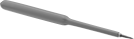 Image of Product. Straight Tip. Front orientation. Picks. Electrically Insulating Picks, Straight Tip, Straight Handle.