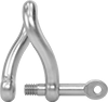 90° Twist Captive Locking Screw-Pin Shackles—Not for Lifting