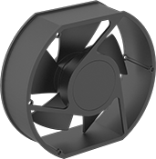 Image of Product. Front orientation. Fans. High-Output Equipment-Cooling Fans, Oblong.