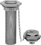 Image of Product. Front orientation. Drum Vents. Style D.