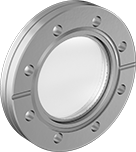 Image of Product. Front orientation. Sights. Ultra-High-Vacuum Flanged Sights.