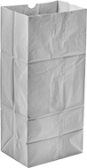 Image of Product. Front orientation. Trash Bags. Moisture Resistant Paper Trash Bags.