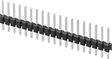 Image of Product. Front orientation. Circuit Board Headers. Sold Individually, Male Header, Straight Header.