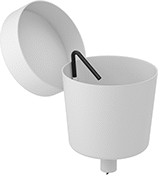 Image of Product. Front orientation. Funnels. Drum Funnels , Style D.