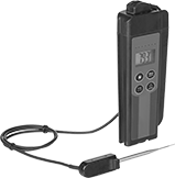 Image of Product. Front orientation. Thermometers. Water-Resistant Handheld Thermometers.