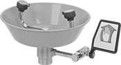 Image of System. Front orientation. Eye Wash Station Replacement Parts. Eye Wash Station Push Handles.