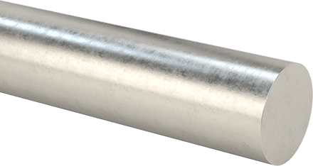 Image of Product. Front orientation. Multipurpose 304/304L Stainless Steel Rod/Disc, 2-7/8" Diameter.