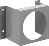 Image of Product. Front orientation. Brackets. Wraparound Bracket.