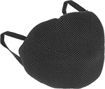 Image of Product. Reusable Mask. Front orientation. Masks. Reusable Masks, Copper/Polyester Fabric.