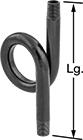 Image of Product. Front orientation. Contains Annotated. Gauge Siphon Tubes. Style A.