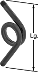 Image of Product. Front orientation. Contains Annotated. Gauge Siphon Tubes. Style B.