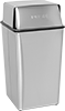 Metal Waste Containers with Push Lid