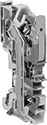 Image of Product. Front orientation. Terminal Blocks. Quick-Connect Modular DIN-Rail Mount Terminal Blocks, Ground Terminal Blocks with Lever- and Spring-Clamp Terminals.