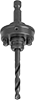 Quick-Change Hole Saw Arbors with Pilot Drill