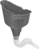 Plastic Funnels with Flexible Spout