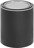 Image of Product. Front orientation. Paint Cans. Polypropylene, Without Handle.