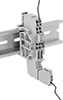 Connector-Compatible Modular DIN-Rail Mount Terminal Blocks