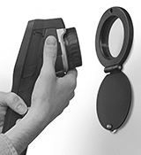 Image of ProductInUse. Front orientation. Electrical Enclosure Inspection Windows. Thermal Electrical Enclosure Inspection Windows.