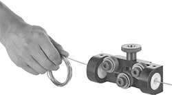 Image of ProductInUse. Front orientation. Wire Straighteners.